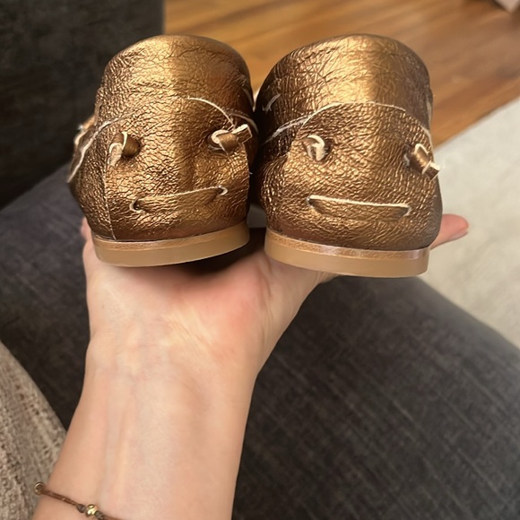 Jamie Haller Camp Loafer in Gold/Bronze - Picture 7 of 13
